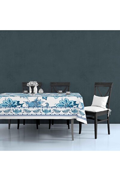 The Mia White Rectangular Tablecloth - 230 X 150 cm