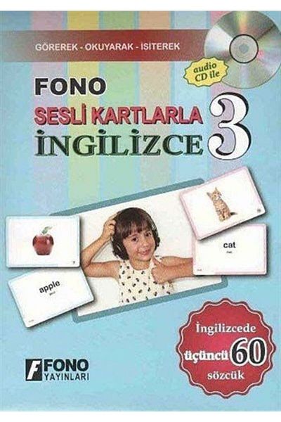Fono Yayınları English with Sound Cards -3 (CD Attached)