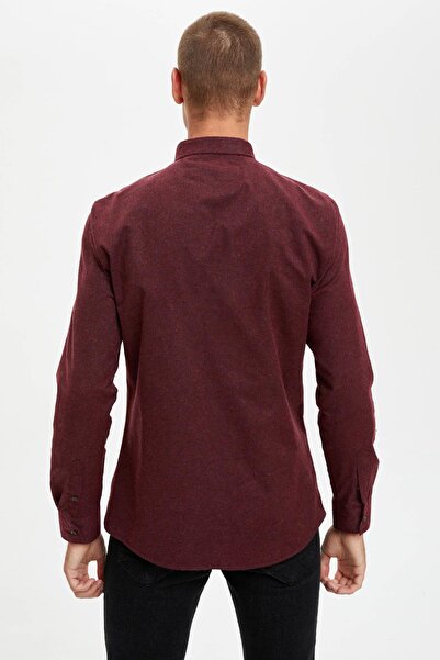 DeFacto Slim Fit Uzun Kollu Oduncu Gömlek