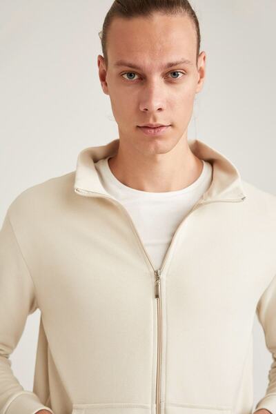 DeFacto Fit Slim Fit Uzun Kollu Sweatshirt
