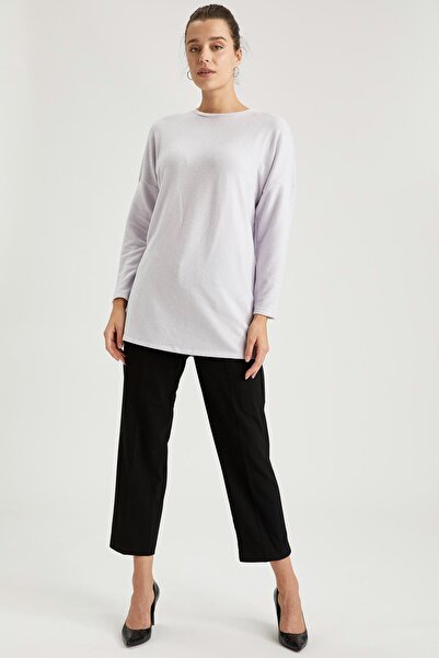 DeFacto Basic Relax Fit Örme Tunik