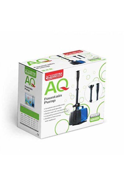 Aquawing Aq6000f Sump Kafa Motoru + Fıskiye Aparatı 135w 6000l/h