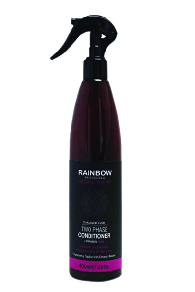 Rainbow 400 Ml Yıpranmış Saçlar Için Kadın Saç Bakım Spreyi Argan & Keratin