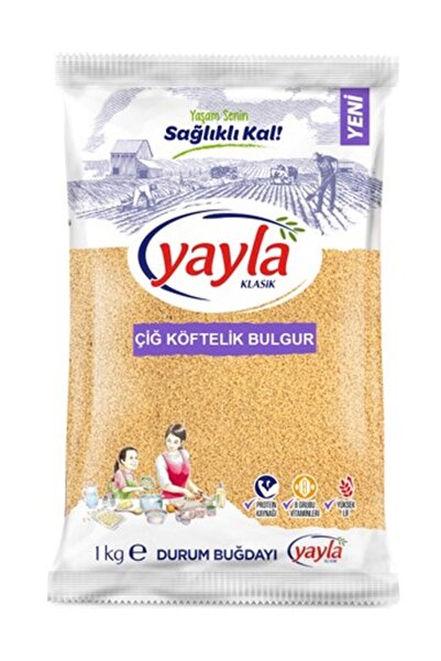 Yayla Çiğ Köftelik Bulgur 1 Kg