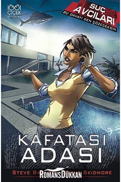 1001 Çiçek Kitaplar Suç Avcıları - Kafatası Adası - Steve Barlow,steve Skidmore