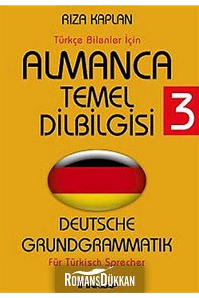 İnkılap Kitabevi قواعد اللغة الألمانية الأساسية 3 وDeutsche Grundgrammatik - Für Türkisch Sprecher