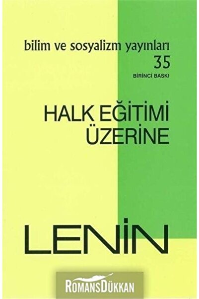 Genel Markalar Halk Eğitimi Üzerine - Vladimir Ilyiç Lenin -
