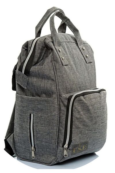 USF Gray Baby Care Bag Mother Baby Care Backpack