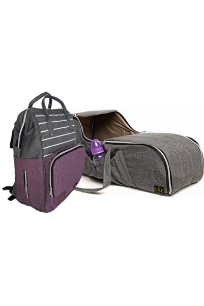 USF Ana Kucağı Puset Bebek Taşıma + Anne Bebek Bakım Çantası Ikili Set