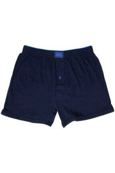 Tutku Men's Colorful Combed Cotton Buttoned Boxer Pack of 6