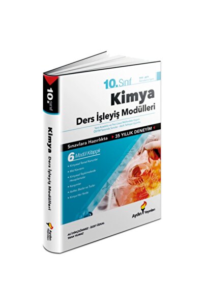 Aydın Yayınları 10. Sınıf Kimya Ders İşleyiş Modülleri / Ali Dinçsönmez / Ayd...