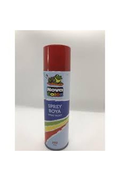 Nova Color Kırmızı Sprey Boya 200 ml