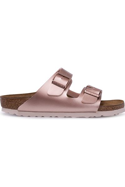 Birkenstock Women's Metallic Color Buckle Slippers