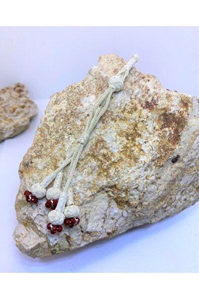 KAZZAZE Şahinbey Bordo Bud Tasbih Tassel