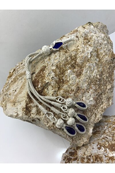 KAZZAZE Şahinbey Blue Stone Tesbih Tassel