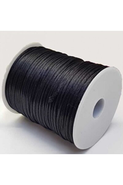 Sermet Süs Dünyası Μαύρη κλωστή Birit (10 μέτρα)