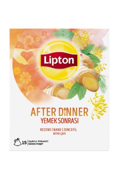 Lipton After Dinner Bardak Poşet Bitki Çayı 15'li 22.5 gr