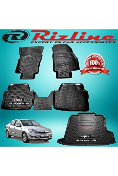 Rizline Astra H 3d Paspas+bagaj Havuz Siyah Sedan 2008-2018 Arası