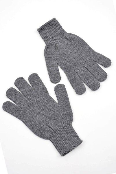 Ay Baby Чоловічі сірі акрилові рукавички