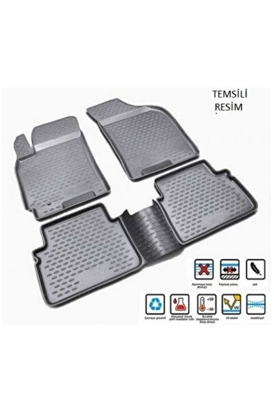 Leader 3d Havuzlu Paspas Ford Focus 3-4 H.b Ve Sedan Kasa Uyumlu 2012-2018 Yı...