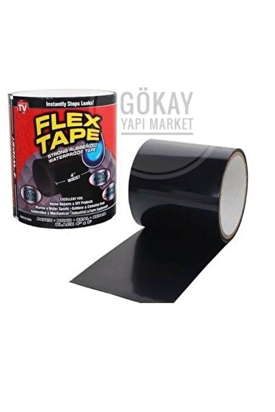 Genel Markalar Flex Tape Su Sızdırmaz Bant Yama Bandı Suya Yalıtım Kauçuk Ast...