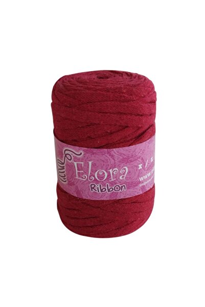 Kırmızı Ribbon Örgü Ipi