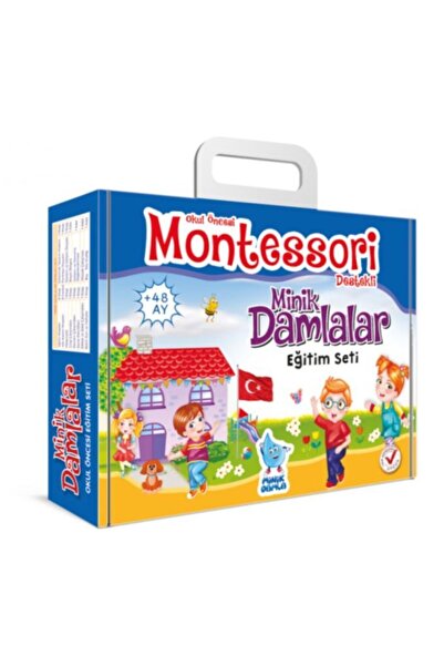 Damla Yayınevi Damla Okul Öncesi Minik Damlalar Eğitim Seti Montessori Destekli