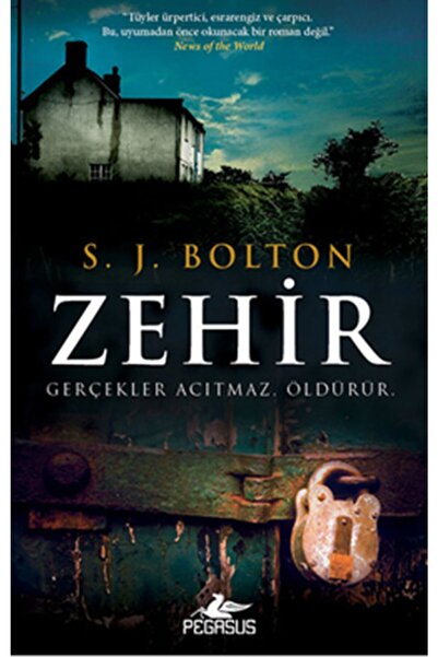 Pegasus Yayınları Zehir- S. J. Bolton