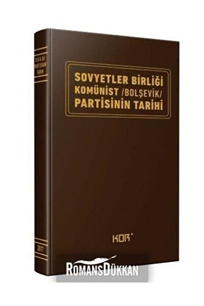 Kor Kitap Sovyetler Birliği Komünist-bolşevik Partisinin Tarihi