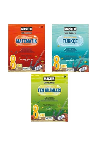 Okyanus Yayınları Okyanus Yayınları 8.sınıf Master Matematik - Türkçe - Fen B...