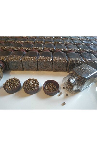 cosmeticsdeppo 1.000 Κομμάτια Σιλικόνης Χάντρες Επέκτασης Μαλλιών