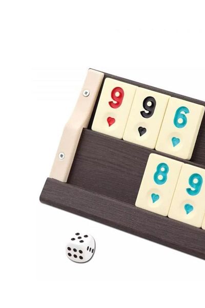 Star Oyun Aletleri Gold Wooden Okey Set