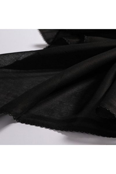 Shal&Shal Buy 4 Pay 3 Hijab Inner Hijab - 100% Cotton - Black