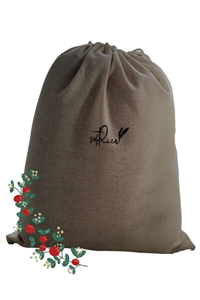 Softlier Σετ 3 χτενισμένα βαμβακερά σάλια μαύρο-γκρι-μπορντό