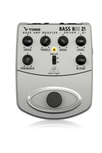 Behringer Bdı21 Bass Amp Modeler/direct Recording Preamp/dı Box