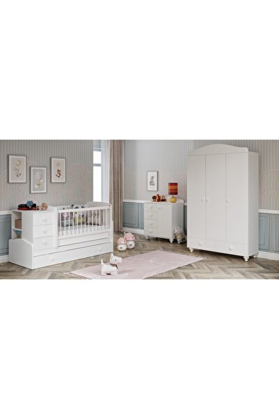 VENATTO Almina Büyüyen Bebek Odası %100 Mdf