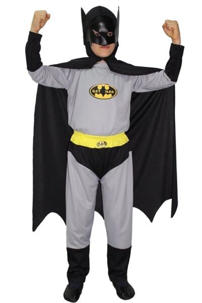 Bkmc Дитячий чорний костюм Бетмена