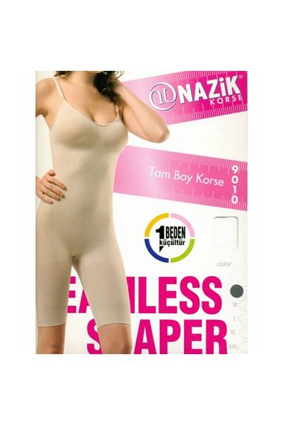 Nazik Corset alb deasupra genunchiului pentru femei