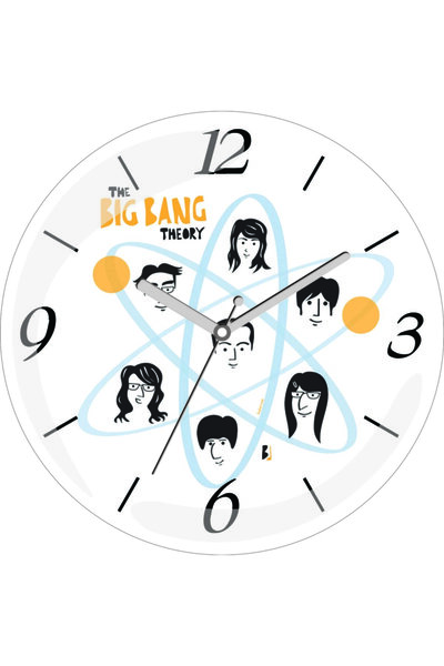 Şart Hediye Ρολόι τοίχου Big Beng Theory 30 εκατοστών με κυρτό γυαλί