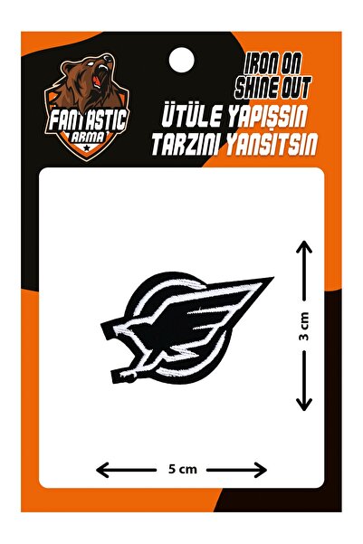FANTASTIC ARMA Ütü Ile Yapışan Dokuma Arma Patch, Kartal