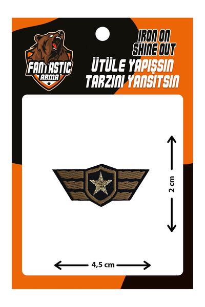 FANTASTIC ARMA A50-108 Ütü Ile Yapışan Dokuma Arma