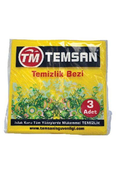 Temsan Σετ 3 πανιών καθαρισμού