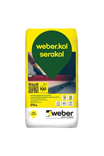 WEBER Serakol Gri Seramik Yapş.harcı 25kg Torba-63009022