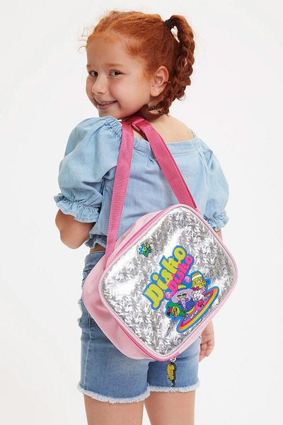 DeFacto Girl's Pink King Shakir Printed Lunch Bag S0583A620AU