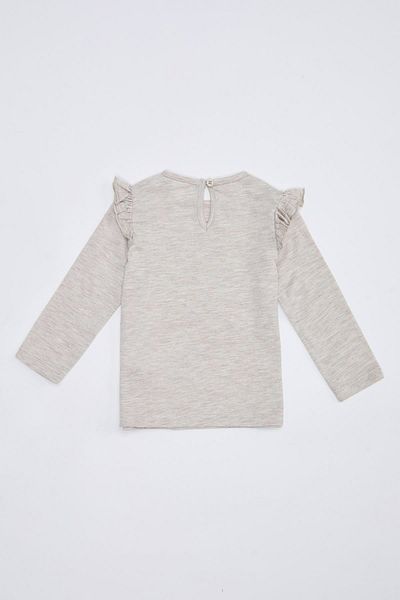DeFacto Baby Girl Printed Long Sleeve T-Shirt