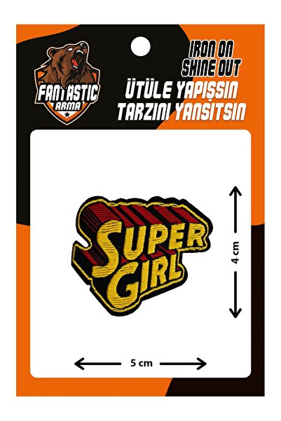 FANTASTIC ARMA A50-139 Ütü Ile Yapışan Dokuma Arma