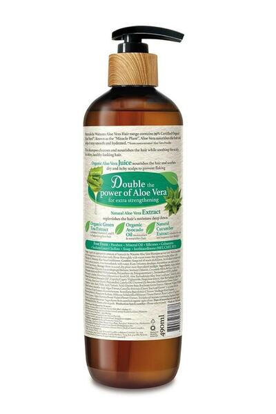 Naturals By Watsons Aloe Vera 490 ml Shampoo -4894532796557