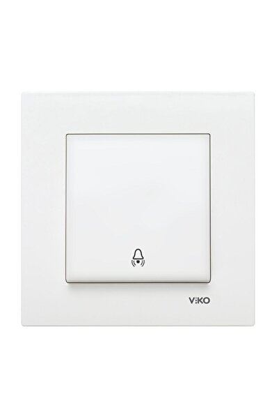 VİKO Karre Zil Anahtarı - 90967x06 Beyaz