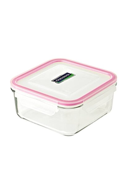 Generic Brand Lock Square Glass Storage Container 900 Ml