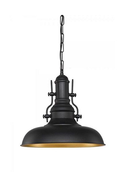 Cata مصباح معلق مزخرف أسود أصفر 32 سم Ct-8250